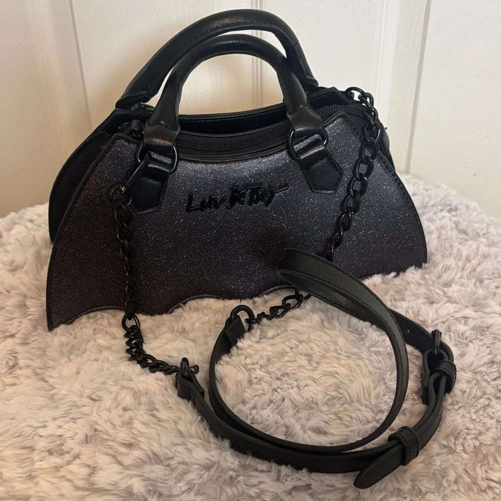 Luv Betsey Sparkle Bat Cross-body - Picture 2 of 6